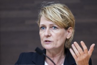 Isabelle Moret annonce que l'EVAM n'ouvrira pas de foyer pour femmes et enfants à Rolle (archives). KEYSTONE/CYRIL ZINGARO